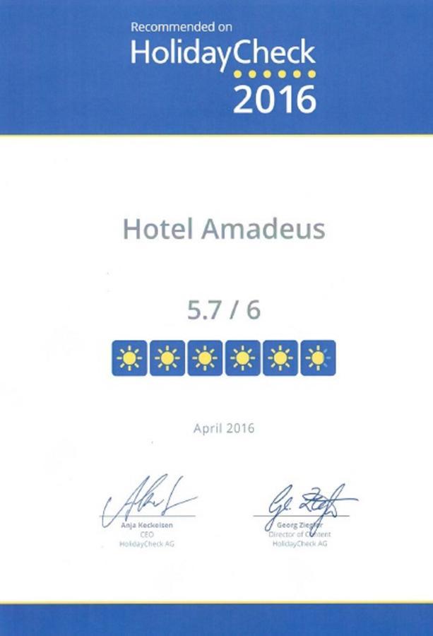 Hotel-Restaurant Amadeus Хановер Екстериор снимка